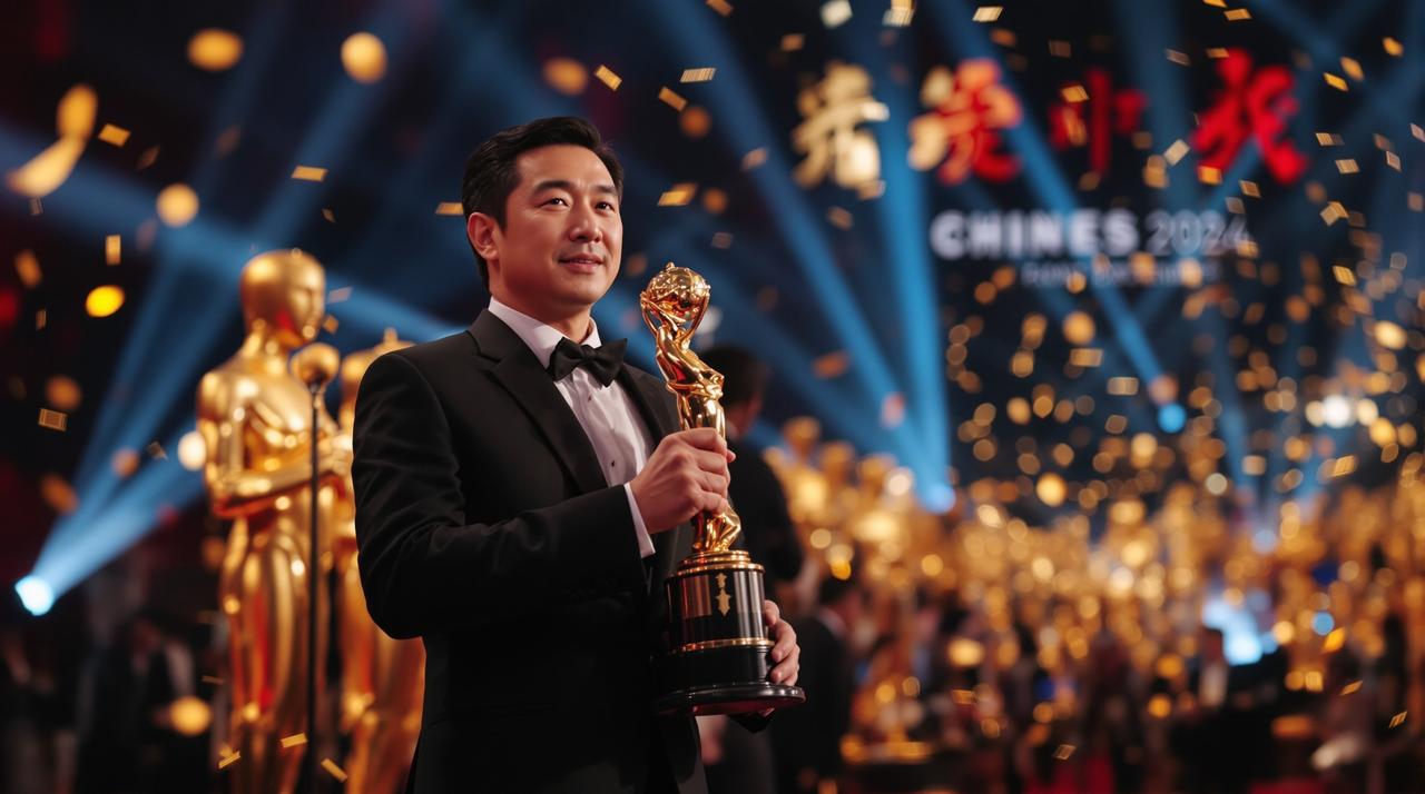 签约演员林晓雨荣获第32届金鹰奖最佳女主角，黄色视频再创辉煌